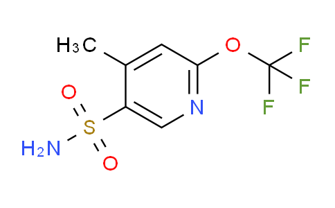 4-Methyl-2-(trifluoromethoxy)pyridine-5-sulfonamide