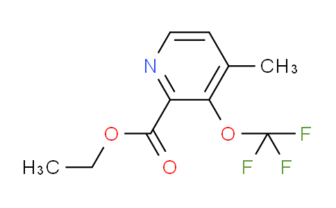 AM220510 | 1804295-27-9 | Ethyl 4-methyl-3-(trifluoromethoxy)pyridine-2-carboxylate