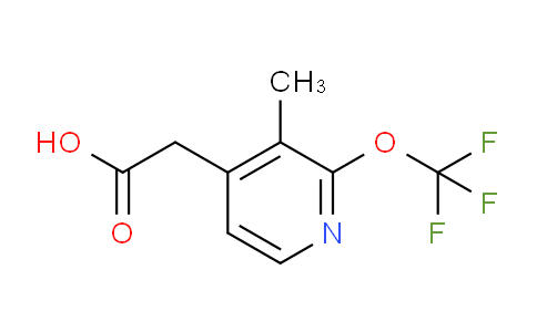 AM220512 | 1803555-12-5 | 3-Methyl-2-(trifluoromethoxy)pyridine-4-acetic acid