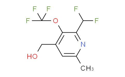 2-(Difluoromethyl)-6-methyl-3-(trifluoromethoxy)pyridine-4-methanol