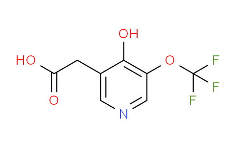 4-Hydroxy-3-(trifluoromethoxy)pyridine-5-acetic acid