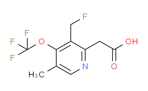 AM220543 | 1361809-51-9 | 3-(Fluoromethyl)-5-methyl-4-(trifluoromethoxy)pyridine-2-acetic acid