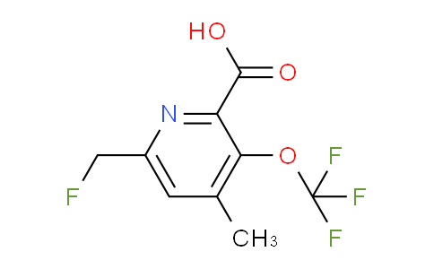 AM220554 | 1361894-96-3 | 6-(Fluoromethyl)-4-methyl-3-(trifluoromethoxy)pyridine-2-carboxylic acid