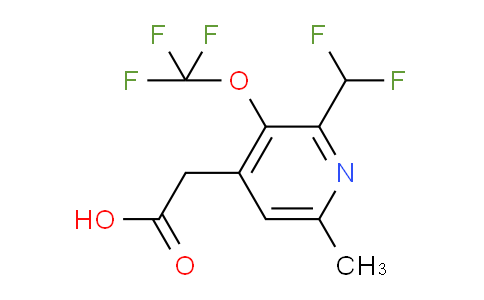 AM220557 | 1361776-88-6 | 2-(Difluoromethyl)-6-methyl-3-(trifluoromethoxy)pyridine-4-acetic acid