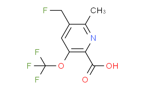 AM220558 | 1361772-81-7 | 3-(Fluoromethyl)-2-methyl-5-(trifluoromethoxy)pyridine-6-carboxylic acid