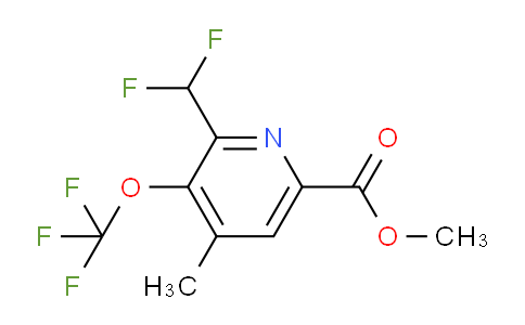 AM220566 | 1361790-82-0 | Methyl 2-(difluoromethyl)-4-methyl-3-(trifluoromethoxy)pyridine-6-carboxylate