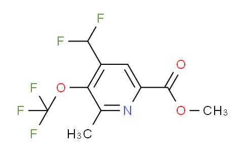 AM220567 | 1361757-80-3 | Methyl 4-(difluoromethyl)-2-methyl-3-(trifluoromethoxy)pyridine-6-carboxylate