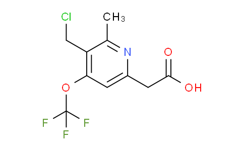 AM220587 | 1361710-79-3 | 3-(Chloromethyl)-2-methyl-4-(trifluoromethoxy)pyridine-6-acetic acid