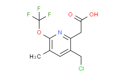 AM220589 | 1361786-60-8 | 3-(Chloromethyl)-5-methyl-6-(trifluoromethoxy)pyridine-2-acetic acid