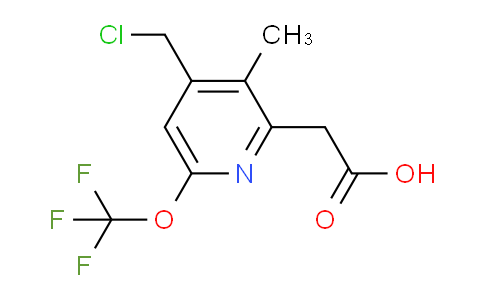 AM220591 | 1361796-63-5 | 4-(Chloromethyl)-3-methyl-6-(trifluoromethoxy)pyridine-2-acetic acid