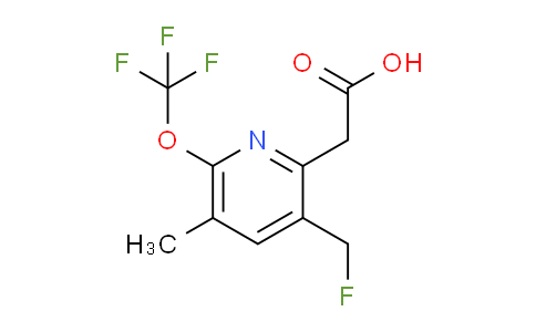 AM220605 | 1361735-98-9 | 3-(Fluoromethyl)-5-methyl-6-(trifluoromethoxy)pyridine-2-acetic acid
