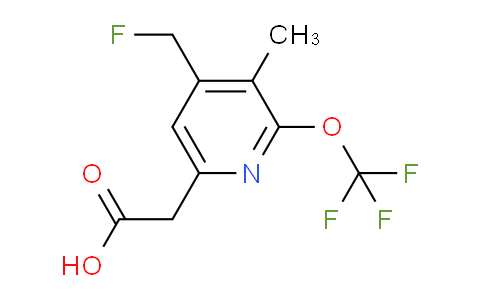 AM220606 | 1361872-49-2 | 4-(Fluoromethyl)-3-methyl-2-(trifluoromethoxy)pyridine-6-acetic acid