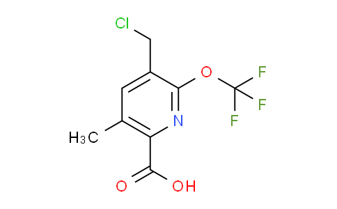 AM220616 | 1361915-96-9 | 3-(Chloromethyl)-5-methyl-2-(trifluoromethoxy)pyridine-6-carboxylic acid