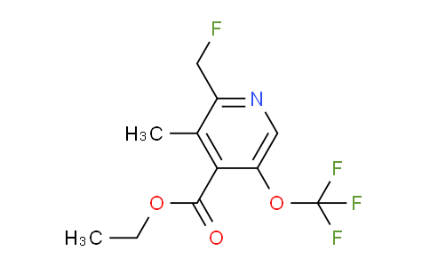 AM220617 | 1361835-55-3 | Ethyl 2-(fluoromethyl)-3-methyl-5-(trifluoromethoxy)pyridine-4-carboxylate