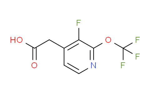 AM220630 | 1804295-19-9 | 3-Fluoro-2-(trifluoromethoxy)pyridine-4-acetic acid