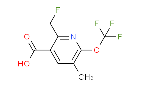 AM220633 | 1361734-35-1 | 2-(Fluoromethyl)-5-methyl-6-(trifluoromethoxy)pyridine-3-carboxylic acid