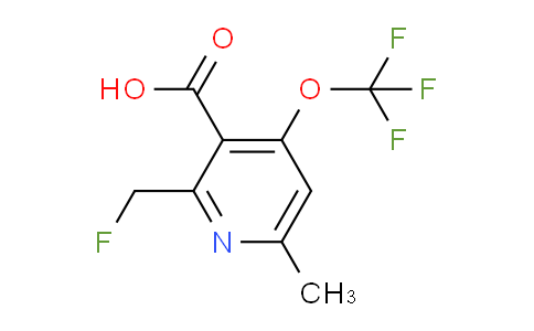 AM220635 | 1361793-34-1 | 2-(Fluoromethyl)-6-methyl-4-(trifluoromethoxy)pyridine-3-carboxylic acid