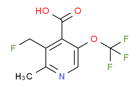 AM220637 | 1361734-44-2 | 3-(Fluoromethyl)-2-methyl-5-(trifluoromethoxy)pyridine-4-carboxylic acid