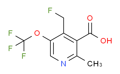 AM220639 | 1361772-89-5 | 4-(Fluoromethyl)-2-methyl-5-(trifluoromethoxy)pyridine-3-carboxylic acid