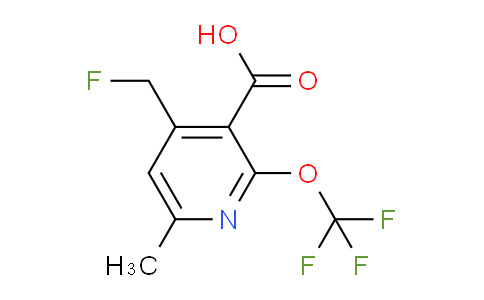 AM220641 | 1361895-23-9 | 4-(Fluoromethyl)-6-methyl-2-(trifluoromethoxy)pyridine-3-carboxylic acid