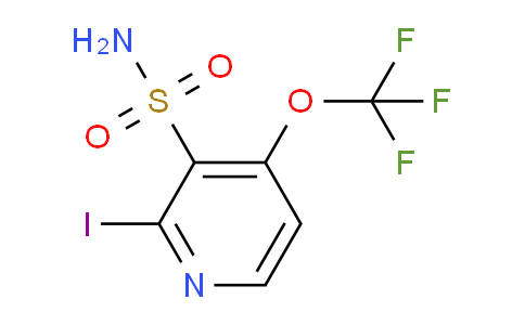 2-Iodo-4-(trifluoromethoxy)pyridine-3-sulfonamide