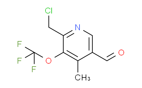 AM220644 | 1361817-37-9 | 2-(Chloromethyl)-4-methyl-3-(trifluoromethoxy)pyridine-5-carboxaldehyde