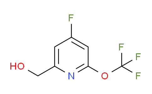 4-Fluoro-2-(trifluoromethoxy)pyridine-6-methanol