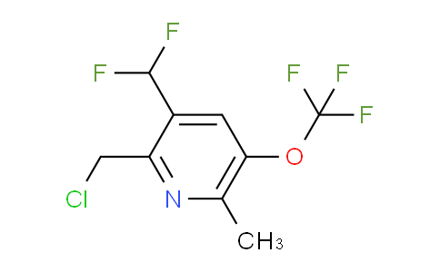 AM220650 | 1361788-94-4 | 2-(Chloromethyl)-3-(difluoromethyl)-6-methyl-5-(trifluoromethoxy)pyridine