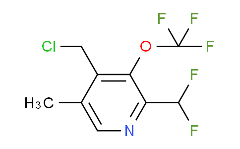 AM220657 | 1361893-46-0 | 4-(Chloromethyl)-2-(difluoromethyl)-5-methyl-3-(trifluoromethoxy)pyridine