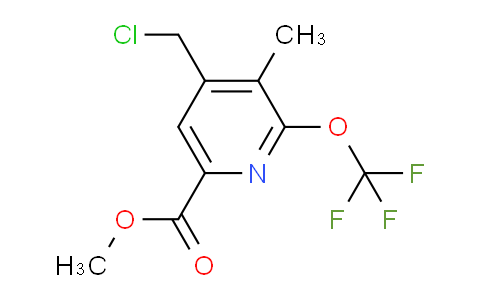 AM220684 | 1361852-88-1 | Methyl 4-(chloromethyl)-3-methyl-2-(trifluoromethoxy)pyridine-6-carboxylate
