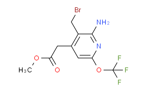 AM22069 | 1803631-71-1 | Methyl 2-amino-3-(bromomethyl)-6-(trifluoromethoxy)pyridine-4-acetate
