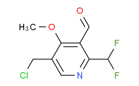 5-(Chloromethyl)-2-(difluoromethyl)-4-methoxypyridine-3-carboxaldehyde