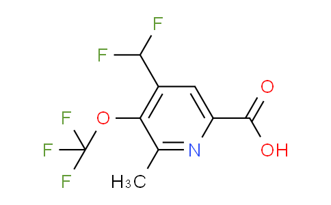 AM220703 | 1361919-75-6 | 4-(Difluoromethyl)-2-methyl-3-(trifluoromethoxy)pyridine-6-carboxylic acid