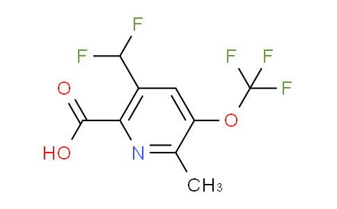 AM220705 | 1361809-33-7 | 5-(Difluoromethyl)-2-methyl-3-(trifluoromethoxy)pyridine-6-carboxylic acid