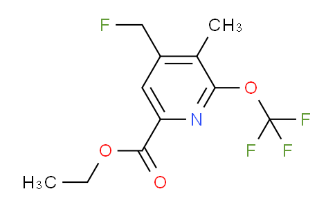 AM220710 | 1361899-75-3 | Ethyl 4-(fluoromethyl)-3-methyl-2-(trifluoromethoxy)pyridine-6-carboxylate