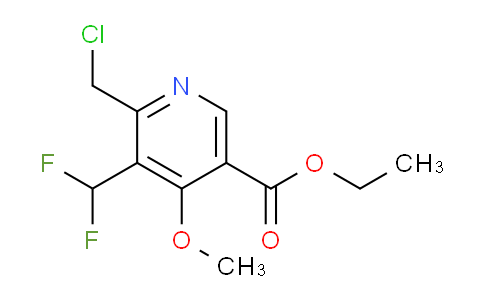 AM220738 | 1361791-85-6 | Ethyl 2-(chloromethyl)-3-(difluoromethyl)-4-methoxypyridine-5-carboxylate