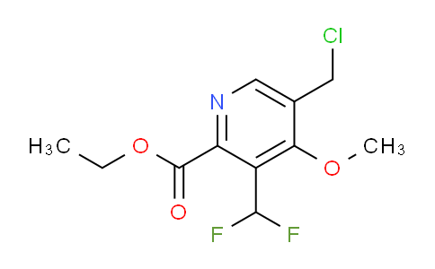 AM220748 | 1361768-93-5 | Ethyl 5-(chloromethyl)-3-(difluoromethyl)-4-methoxypyridine-2-carboxylate