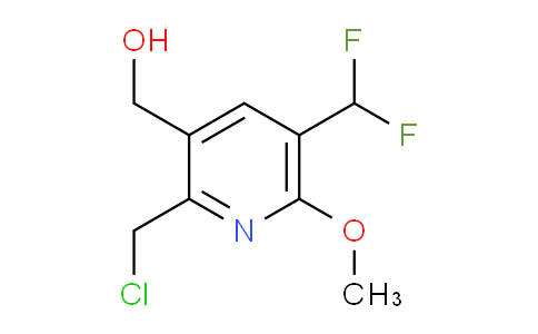 2-(Chloromethyl)-5-(difluoromethyl)-6-methoxypyridine-3-methanol