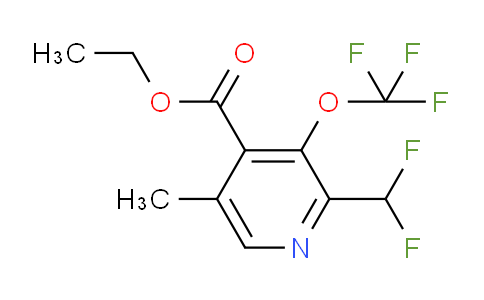 AM220765 | 1361920-78-6 | Ethyl 2-(difluoromethyl)-5-methyl-3-(trifluoromethoxy)pyridine-4-carboxylate