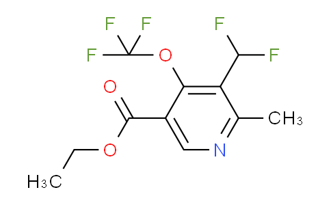 AM220768 | 1361872-96-9 | Ethyl 3-(difluoromethyl)-2-methyl-4-(trifluoromethoxy)pyridine-5-carboxylate