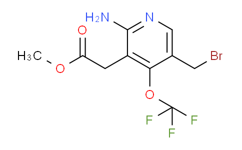 AM22077 | 1803657-90-0 | Methyl 2-amino-5-(bromomethyl)-4-(trifluoromethoxy)pyridine-3-acetate