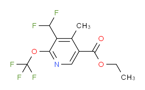 AM220770 | 1361888-66-5 | Ethyl 3-(difluoromethyl)-4-methyl-2-(trifluoromethoxy)pyridine-5-carboxylate