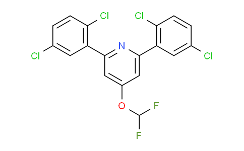AM220771 | 1361799-37-2 | 2,6-Bis(2,5-dichlorophenyl)-4-(difluoromethoxy)pyridine