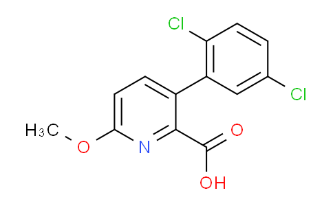 AM220774 | 1361796-01-1 | 3-(2,5-Dichlorophenyl)-6-methoxypicolinic acid