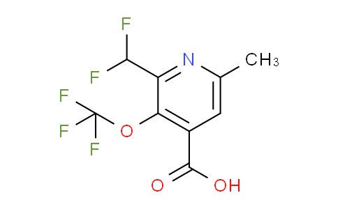 AM220775 | 1361757-42-7 | 2-(Difluoromethyl)-6-methyl-3-(trifluoromethoxy)pyridine-4-carboxylic acid