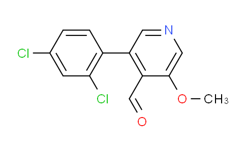 AM220783 | 1361911-79-6 | 3-(2,4-Dichlorophenyl)-5-methoxyisonicotinaldehyde