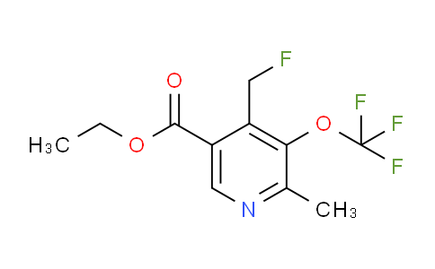 AM220784 | 1361713-03-2 | Ethyl 4-(fluoromethyl)-2-methyl-3-(trifluoromethoxy)pyridine-5-carboxylate