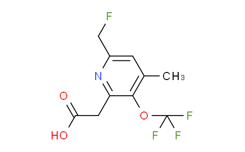 AM220787 | 1361821-67-1 | 6-(Fluoromethyl)-4-methyl-3-(trifluoromethoxy)pyridine-2-acetic acid