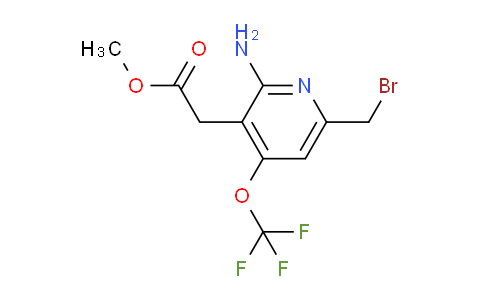 AM22082 | 1804019-47-3 | Methyl 2-amino-6-(bromomethyl)-4-(trifluoromethoxy)pyridine-3-acetate