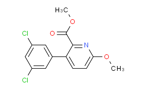 AM220822 | 1361722-58-8 | Methyl 3-(3,5-dichlorophenyl)-6-methoxypicolinate